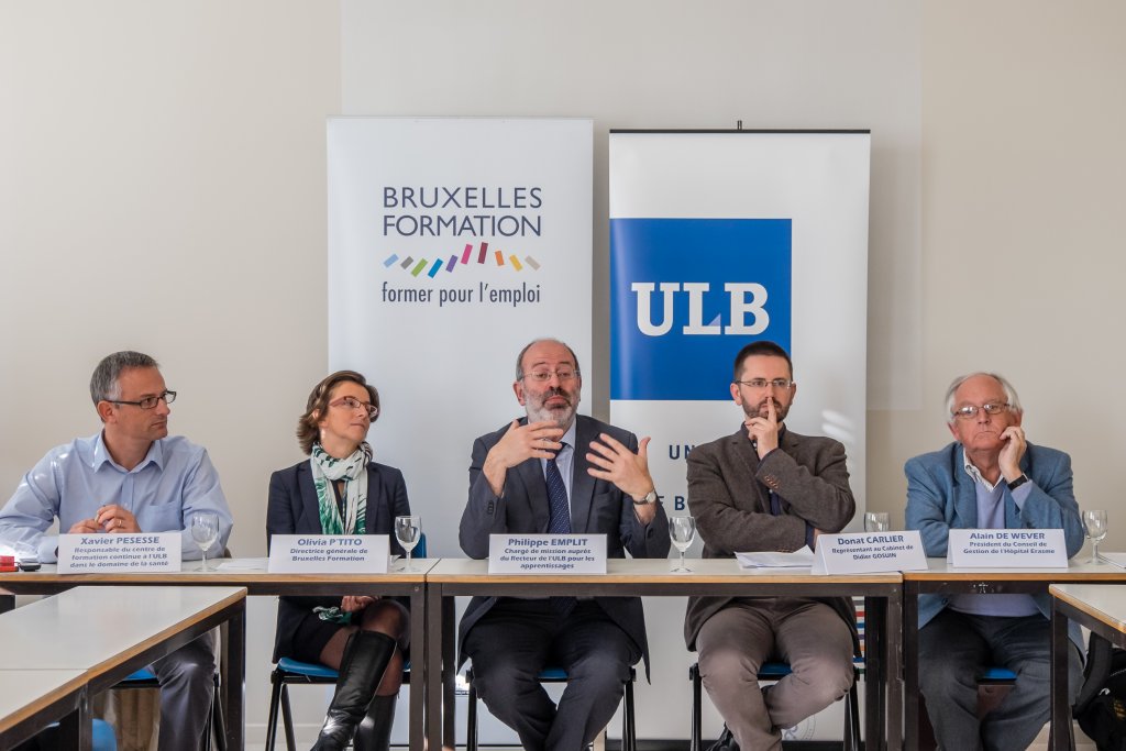 Un partenariat inédit ULB - Bruxelles Formation
