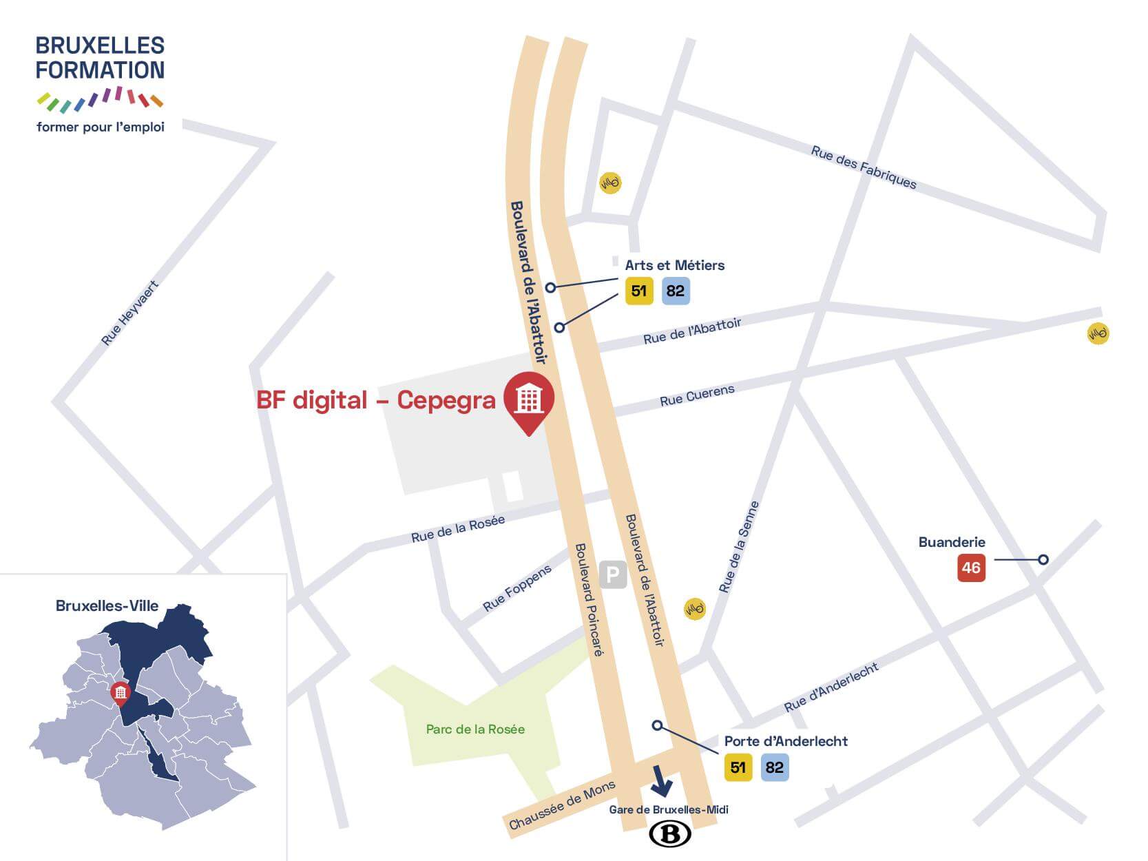 BF digital - Cepegra - map