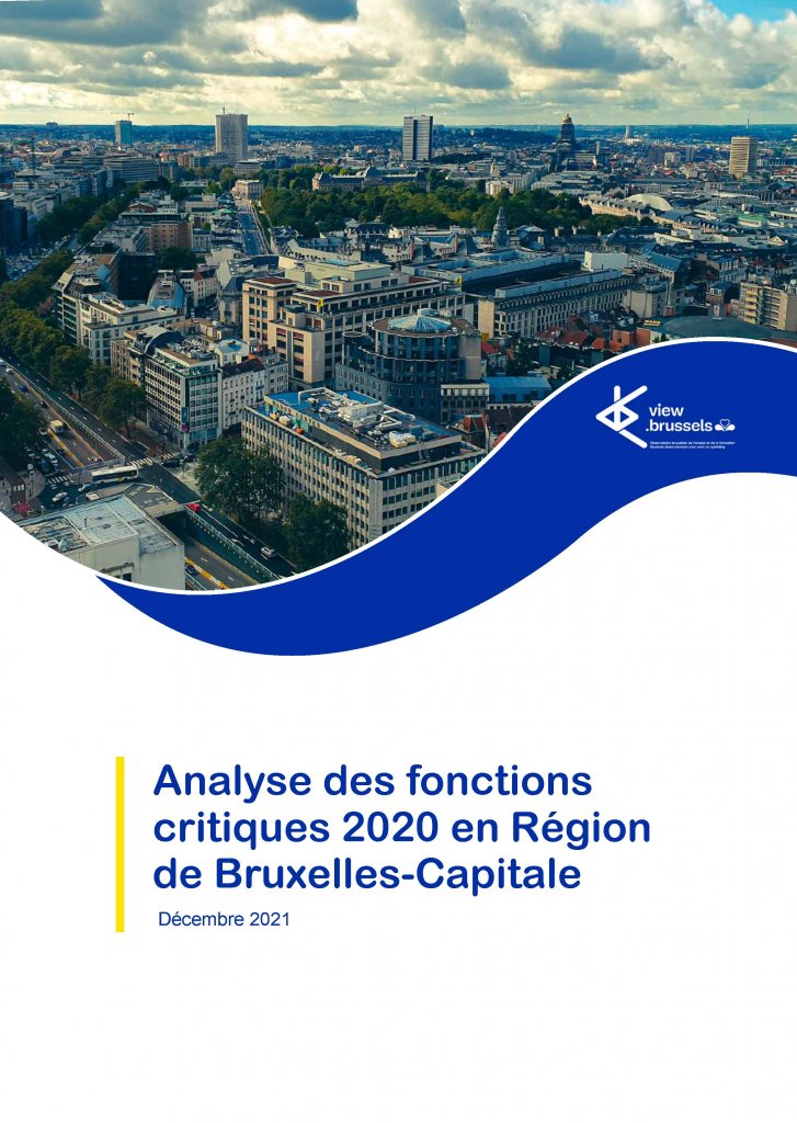 Analyse des fonctions critiques en Région bruxelloise en 2020