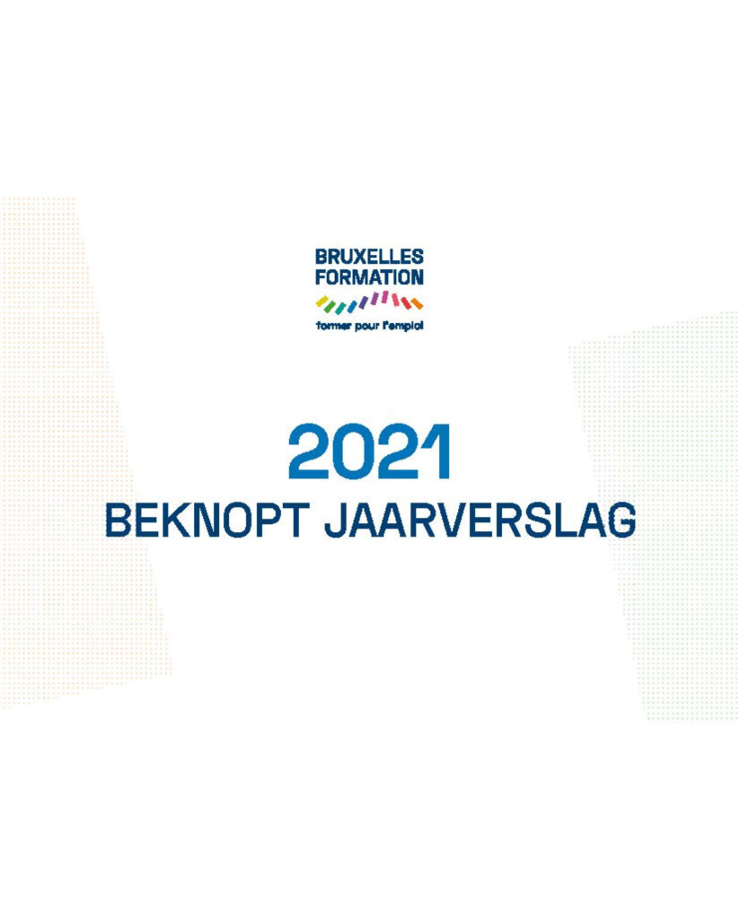 Beknopt jaarverslag 2021