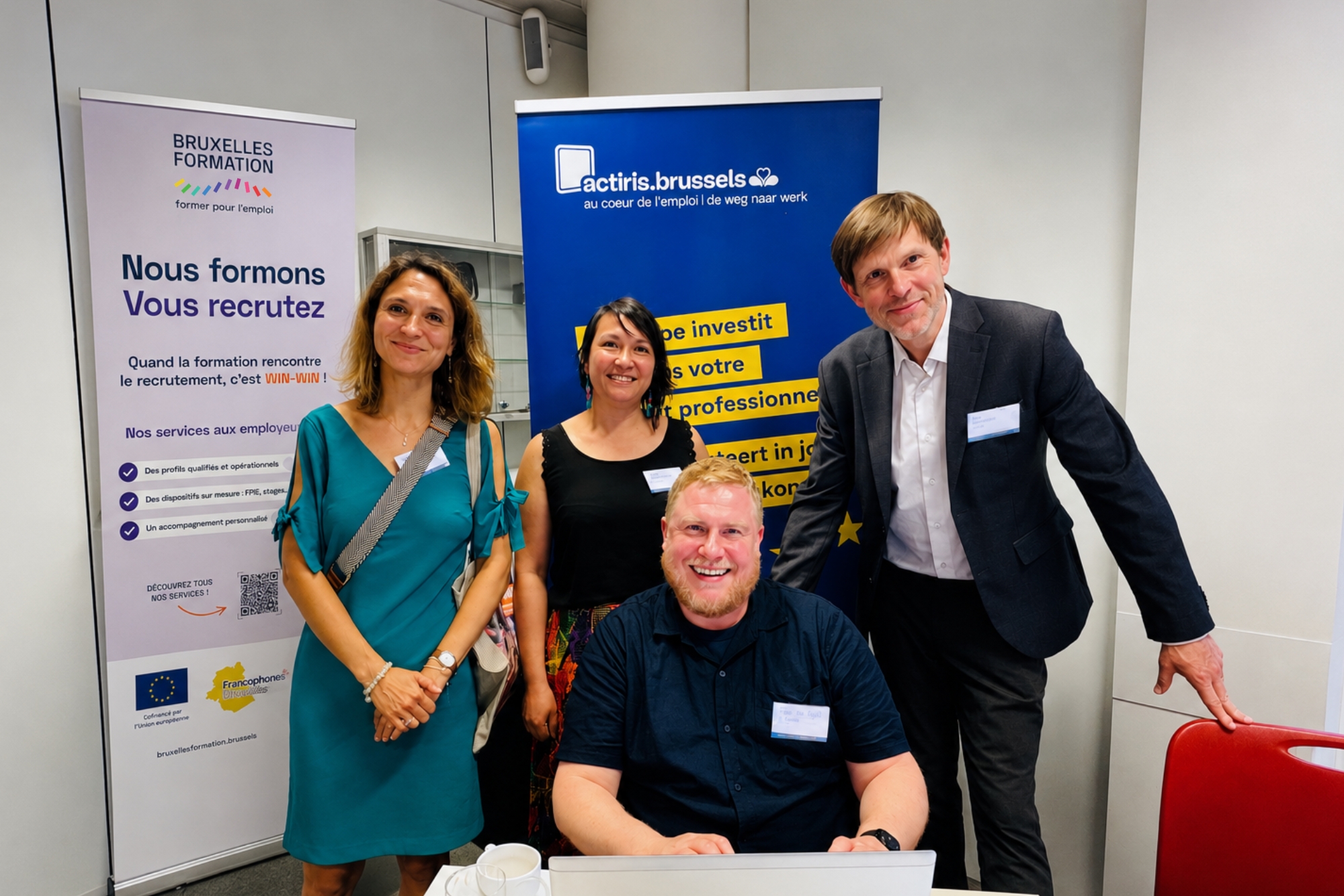 Comment recruter mieux en Région bruxelloise ? Bruxelles Formation et Actiris unis autour d’un seul objectif.